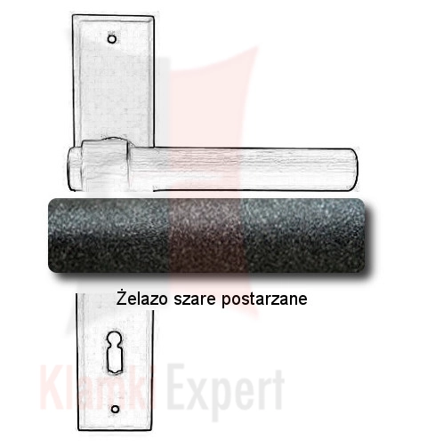 Żelazo szare postarzane