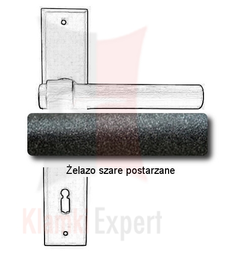 Żelazo szare postarzane