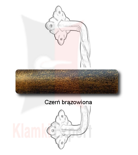 Czerń brązowiona