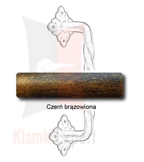 Czerń brązowiona