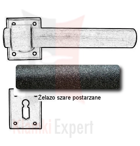 Żelazo szare postarzane