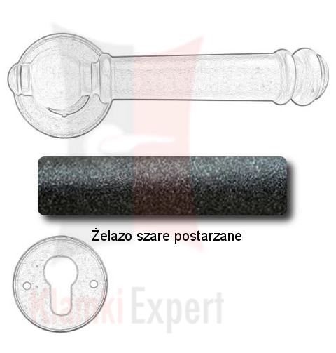 Żelazo szare postarzane