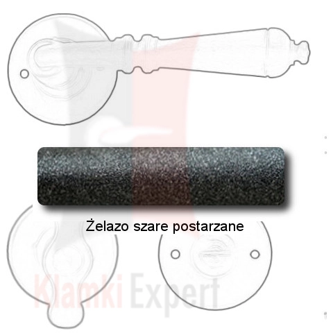 Żelazo szare postarzane