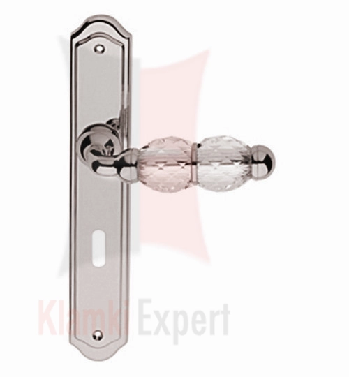 Klamka Crystal w kolorze CR chromowany błyszczący