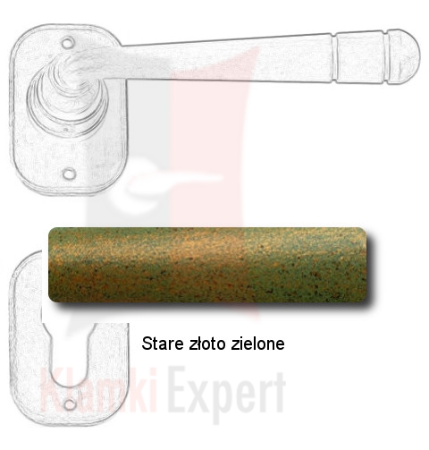 Stare złoto zielone