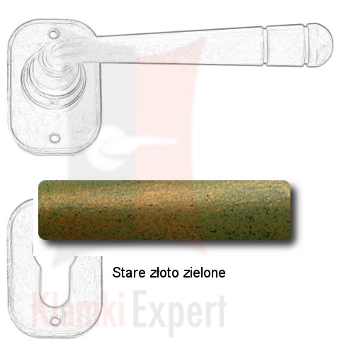 Stare złoto zielone