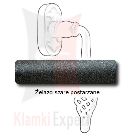 Żelazo szare postarzane