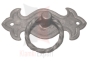 Uchwyt meblowy kuty 033 kolor srebrny cynk