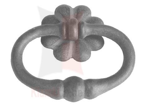 Uchwyt meblowy kuty 039 kolor srebrny cynk