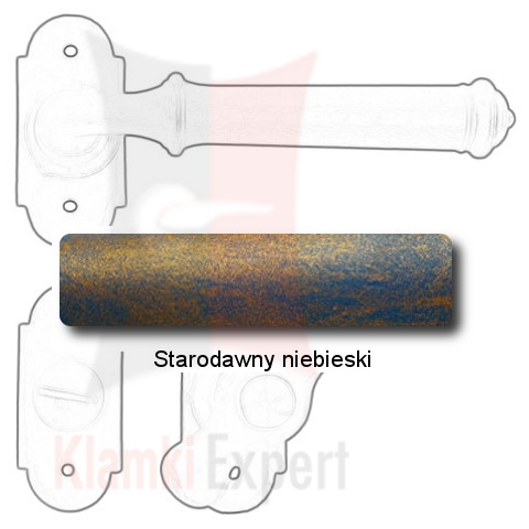 Starodawny niebieski