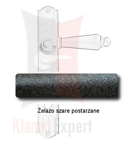 Żelazo szare postarzane